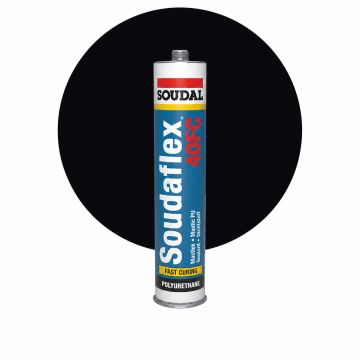 Soudal Soudaflex 40 Fc Schwarz Dichtkleber 310ml