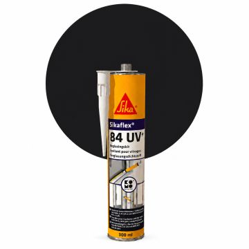 Sikaflex 84 UV+ Schwarz PU Dichtstoff 300ml