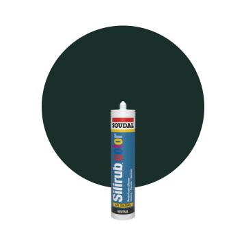 Soudal Silirub Color - RAL 6009 Tannengrün