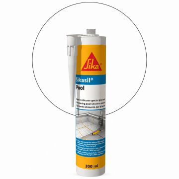 Sikasil Pool Transparent Silikon Dichtmasse 300ml