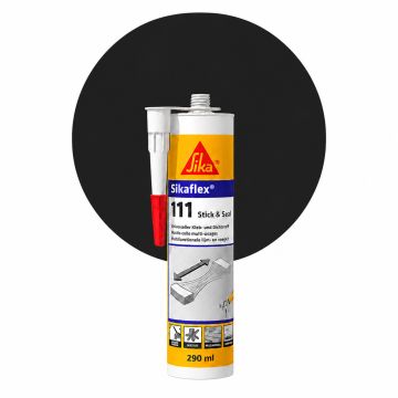 Sikaflex 111 Stick & Seal Schwarz 290ml