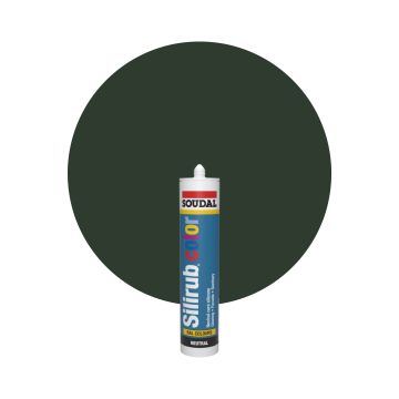 Soudal Silirub Color - RAL 6022 Olivgrün
