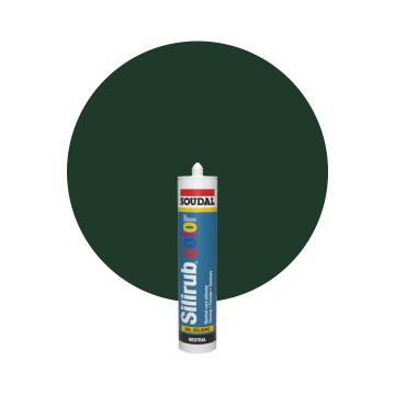 Soudal Silirub Color - RAL 6005 Moosgrün