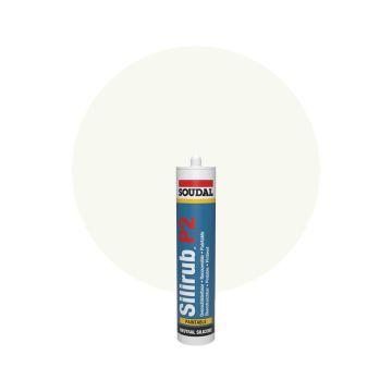Soudal Silirub P2 - RAL 9010 Reinweiß