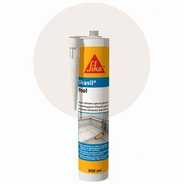 Sikasil Pool Weiß Silikon Dichtmasse 300ml
