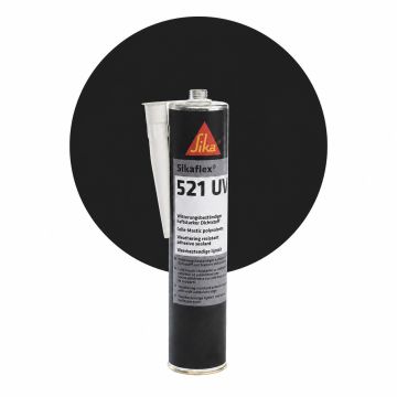 Sikaflex 521 UV - Schwarz, 300 ml