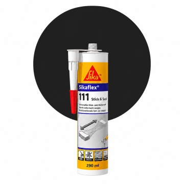 Sikaflex 111 Stick & Seal Schwarz 290ml