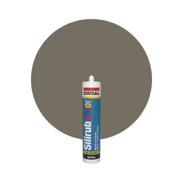 Soudal Silirub Color - RAL 7006 Beigegrau