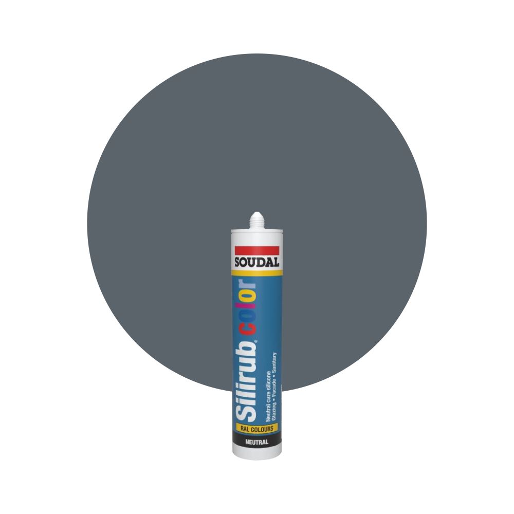 Soudal Silirub Color - RAL 7011 Eisengrau main product photo