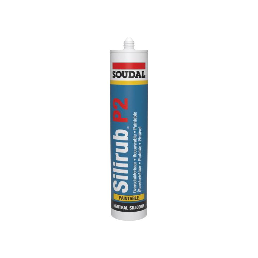 Soudal Silirub P2 - RAL 9010 Reinweiß main product photo