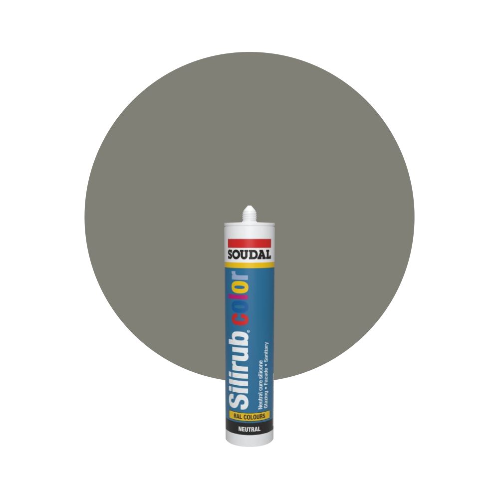 Soudal Silirub Color - RAL 7023 Betongrau main product photo