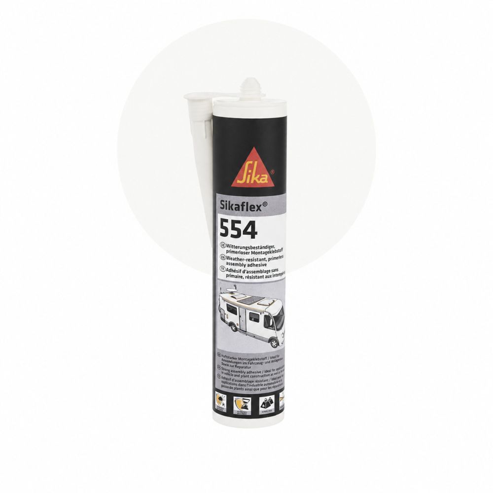 Sikaflex 554 300ml - Weiß main product photo