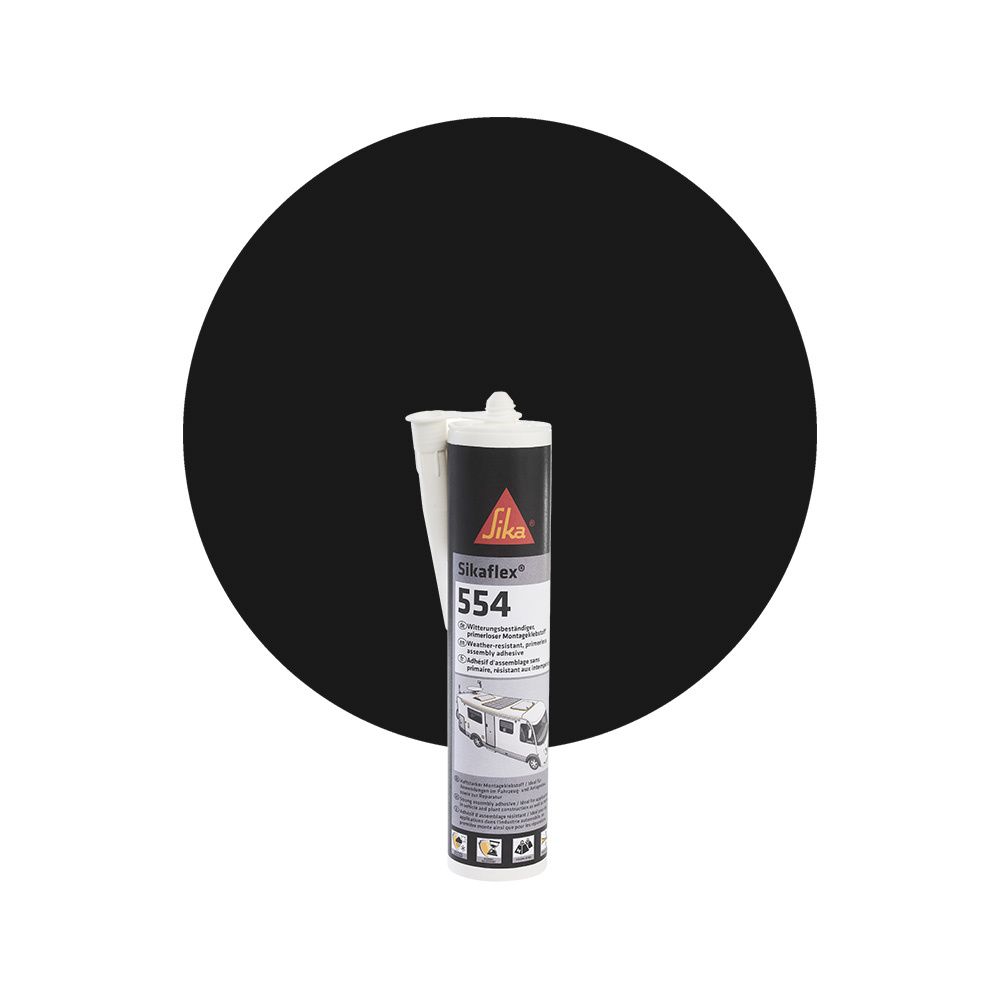 Sikaflex 554 300ml - Schwarz main product photo