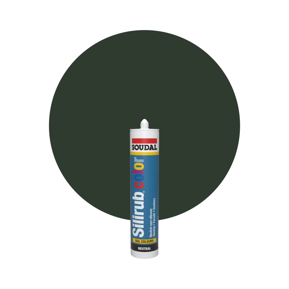 Soudal Silirub Color - RAL 6022 Olivgrün main product photo