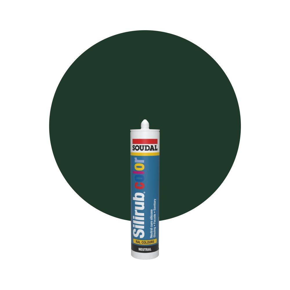 Soudal Silirub Color - RAL 6005 Moosgrün main product photo
