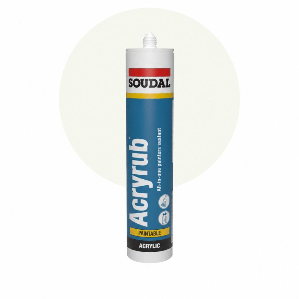 Soudal Acryrub - Weiß main product photo