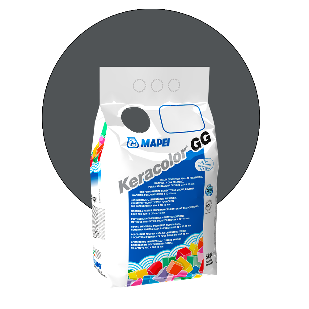 Mapei Keracolor GG Fugenmörtel - 114 Anthrazit main product photo