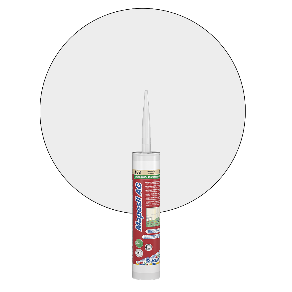 Mapei Mapesil AC Silikon - 111 Silbergrau main product photo