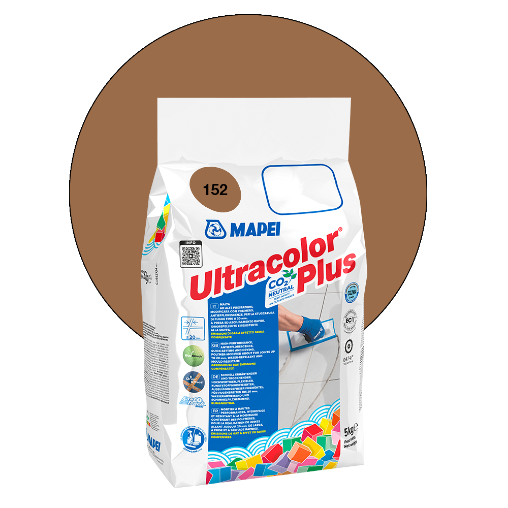Mapei Ultracolor Plus Fugenmörtel - 152 Lakritz, 5 kg main product photo