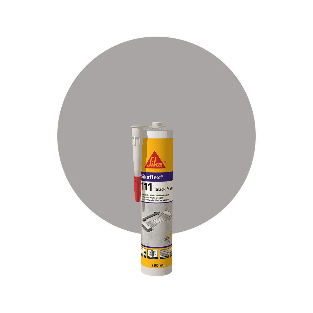 Sikaflex 111 Stick & Seal - Betongrau main product photo