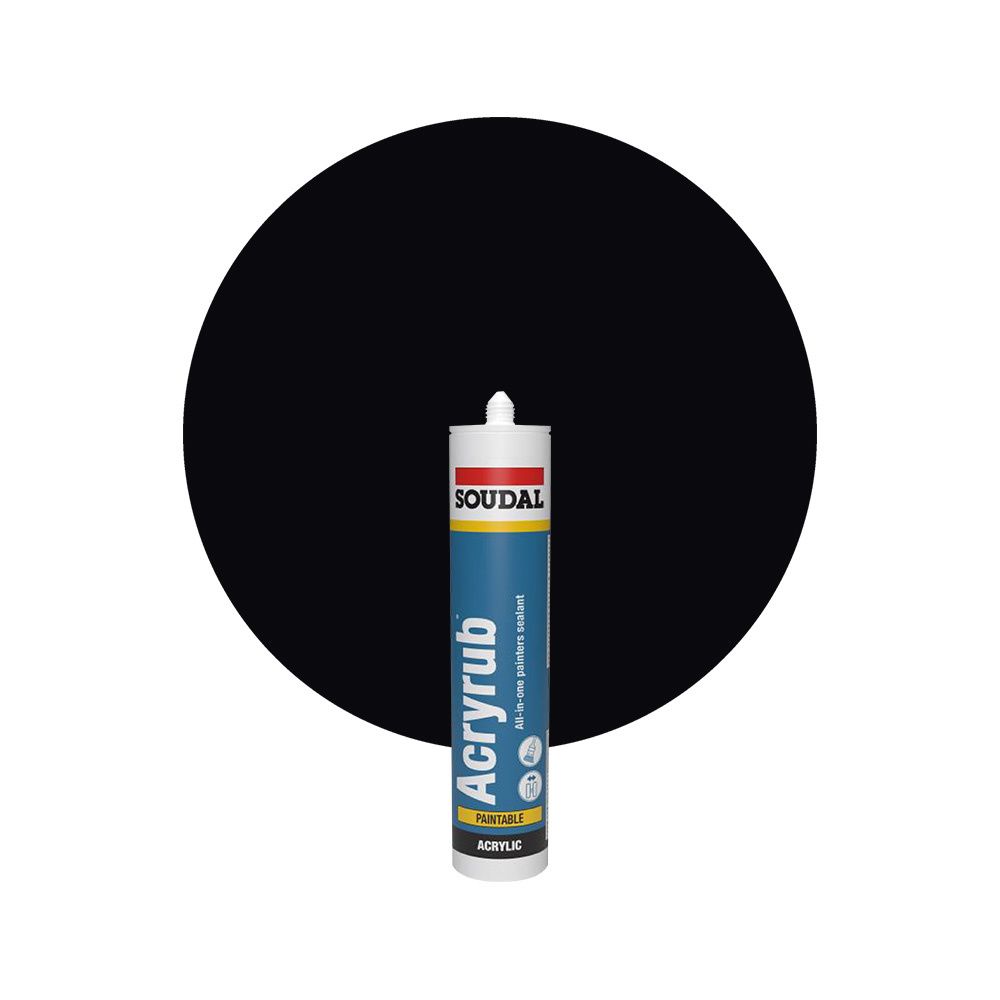 Soudal Acryrub - Schwarz main product photo