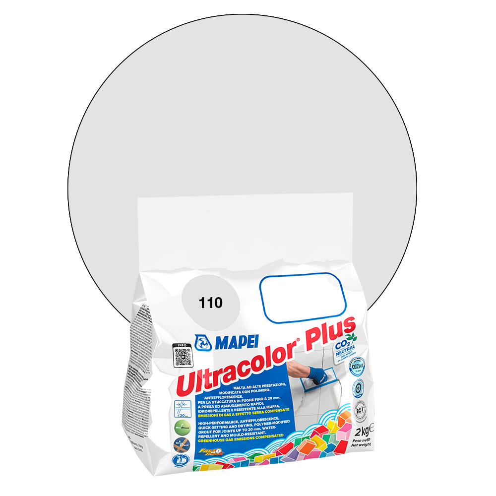Mapei Ultracolor Plus Fugenmörtel - 110 Manhattan 2000, 2 kg main product photo