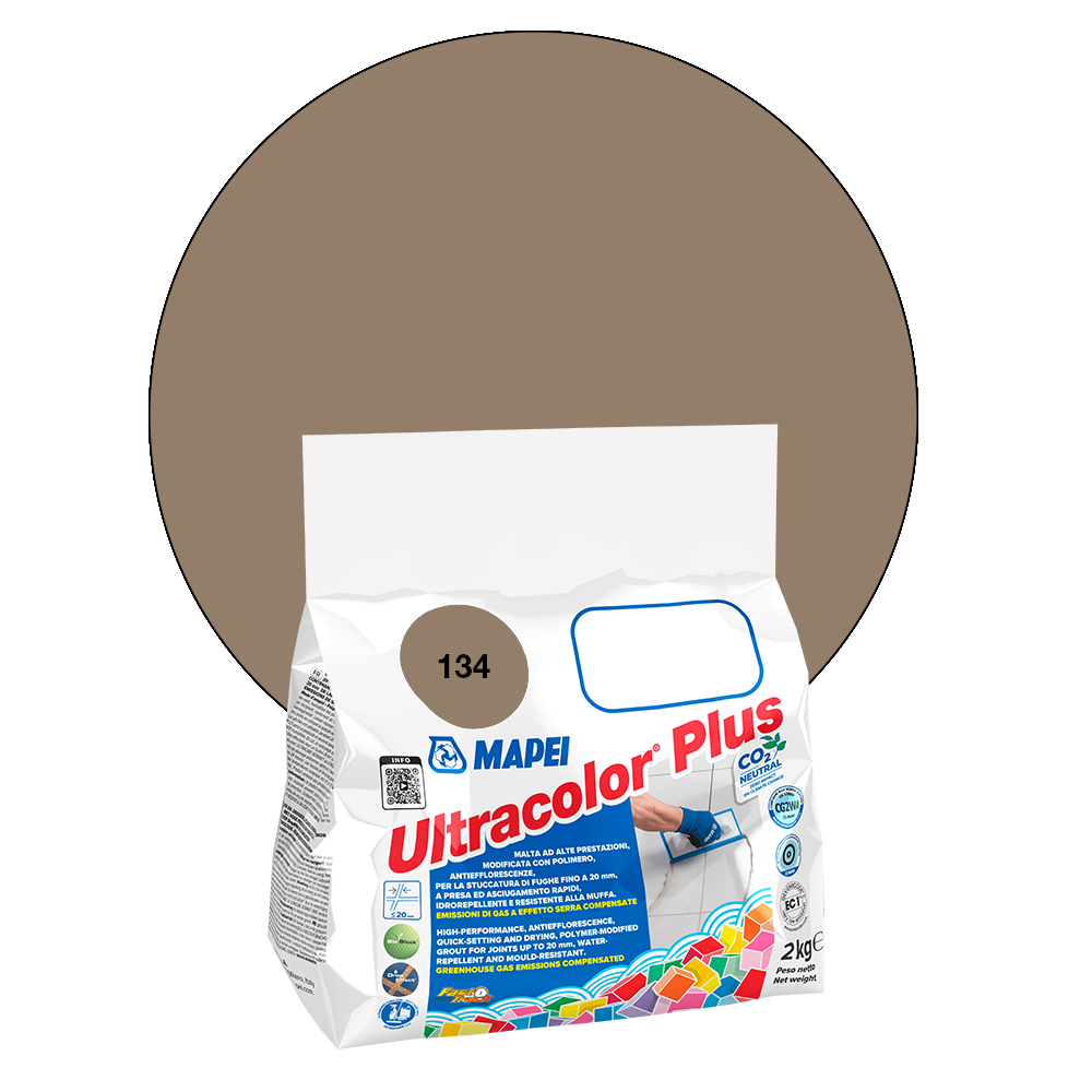 Mapei Ultracolor Plus Fugenmörtel - 134 Seide, 2 kg main product photo