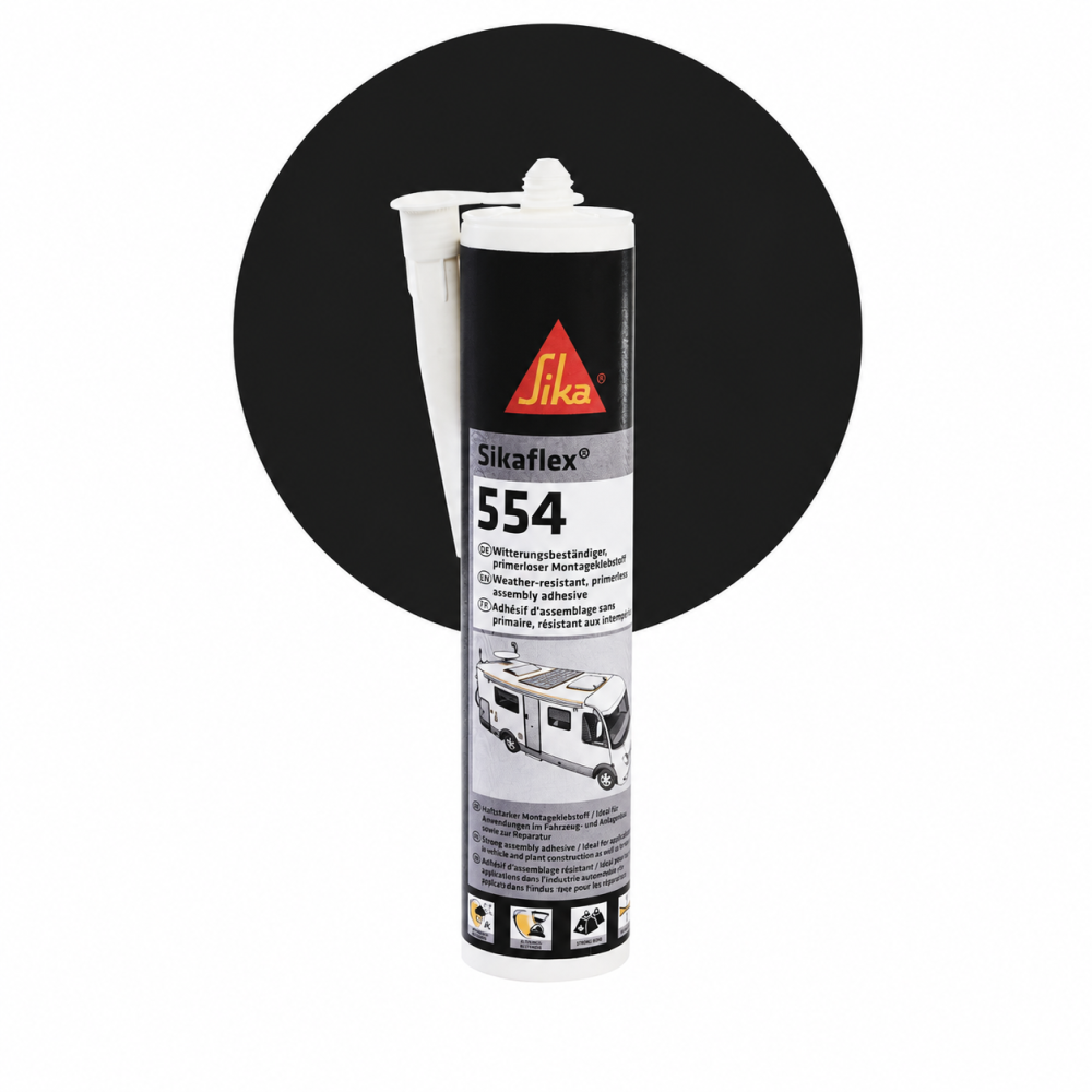 Sikaflex 554 300ml - Schwarz main product photo